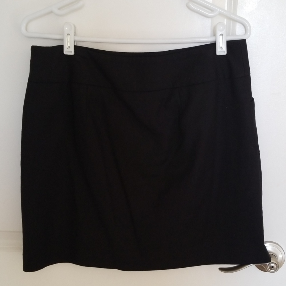 Black A-Line Skirt